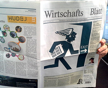 Letzte Ausgabe WirtschaftsBlatt Auf Wiedersehen Werte Leser