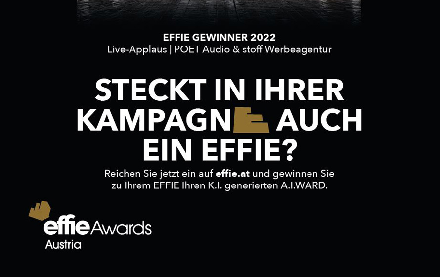 Effie Call For Entries Steckt In Ihrer Einreichung Auch Ein