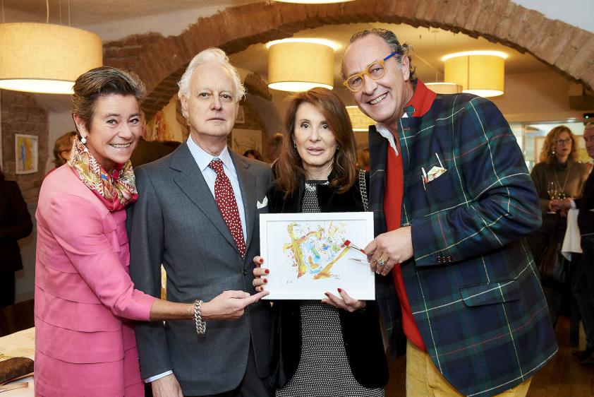 SE der Italien. Botschafter & Gattin, FSE & Karin Strahner