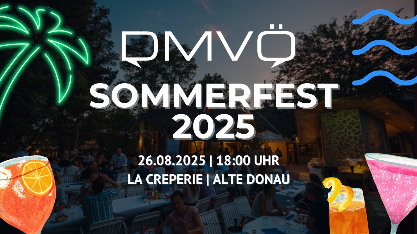 DMVÖ SOMMERFEST AM WASSER Rookie-Award, Drinks & Top-Leute!