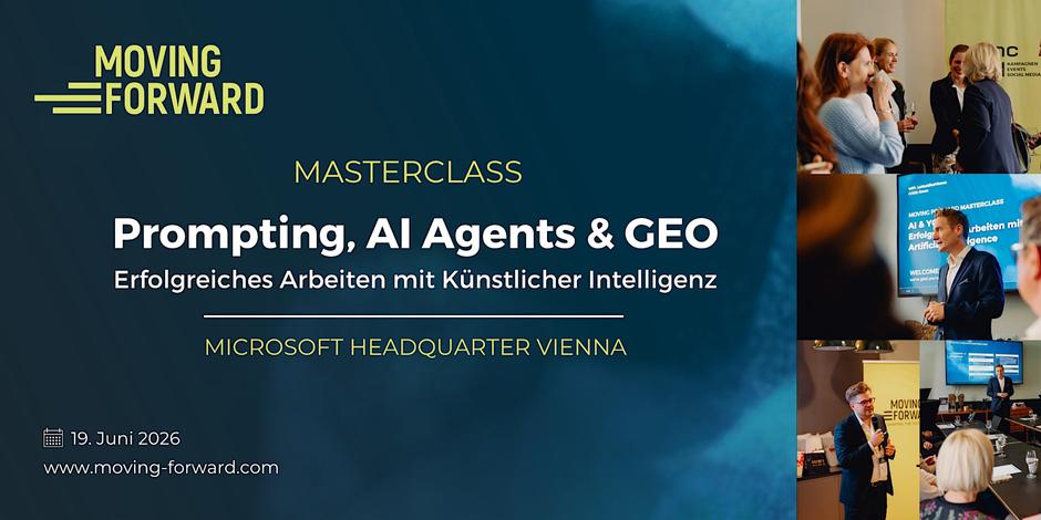Masterclass | Prompting, AI Agents & GEO: Erfolgreiches Arbeiten mit KI