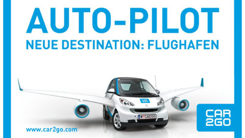 car2go: Flughafen-Kampagne