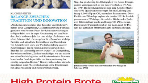 Brot und Gebäck mit Hülsenfrüchten