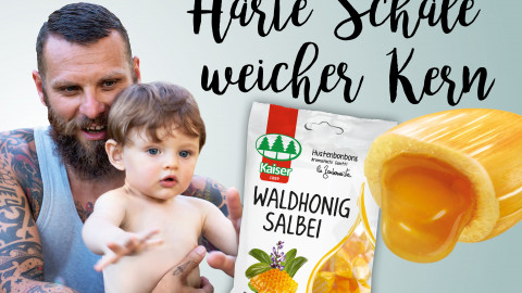 Harte Schale, weicher Kern