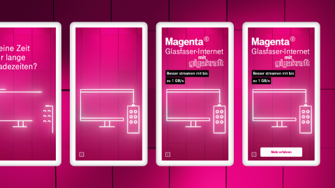 Magenta Digitalkampagne: Flexible Always-On-Kampagne für langfristige Zielgruppenansprache