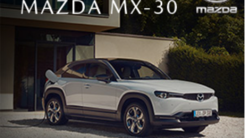 Positionierung des ersten rein elektrischen Mazda Modells 