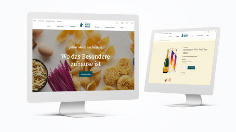 Relaunch: Design, Website und Webshop Meinl am Graben