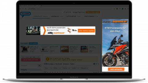 KTM Onlineshop - Ready to race