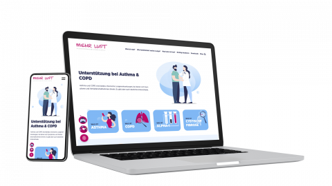 D3 Healthcare - Mehr Luft Webseiten-Relaunch