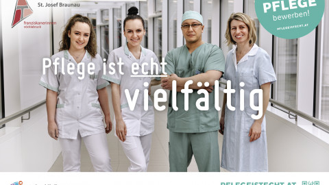 Ordensklinikum Innviertel - Pflegekampagne - Employer Branding