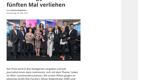 Silver Living JournalistInnen Award