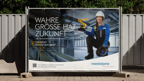 Großflächen Plakat