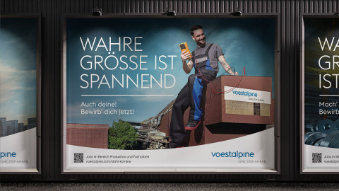 Großflächen Plakat