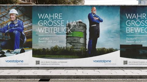 Großflächen Plakat