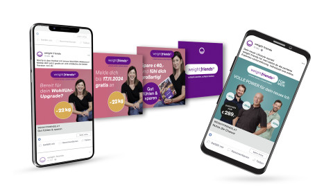 16. Social-Media-Kampagne für weight friends
