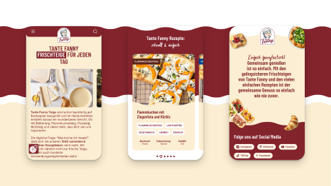 Tante Fanny Website Relaunch