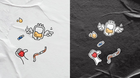 Sticker Illustrationen