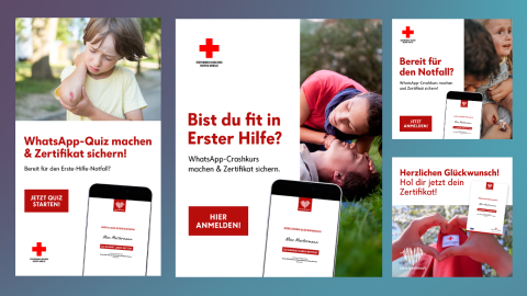 Österreichisches Rotes Kreuz | WhatsApp Kampagne