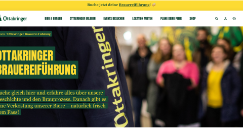 OTTAKRINGER | Fotoshooting Brauereiführung 