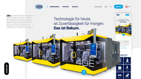 Bekum B2B-Portal