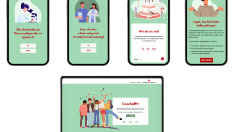 Österreichisches Rotes Kreuz | Redesign Stammzelle.at