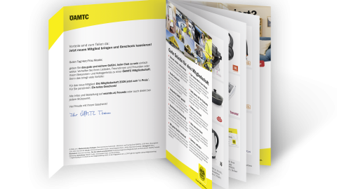 LDD x ÖAMTC: Booklet-Selfmailer statt Standardmailing an Mitglieder