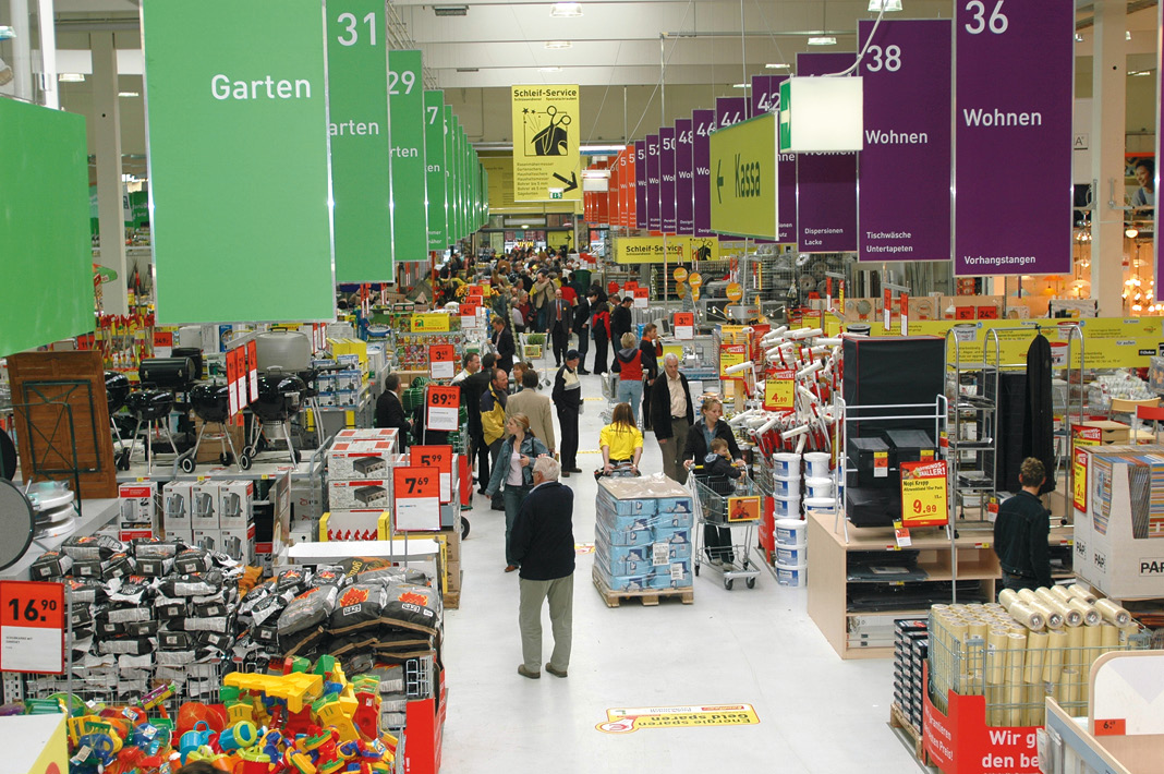 bauMax begehrt mnews