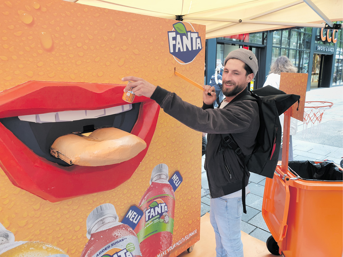 Fun mit Fanta f r unterwegs mnews medianet at