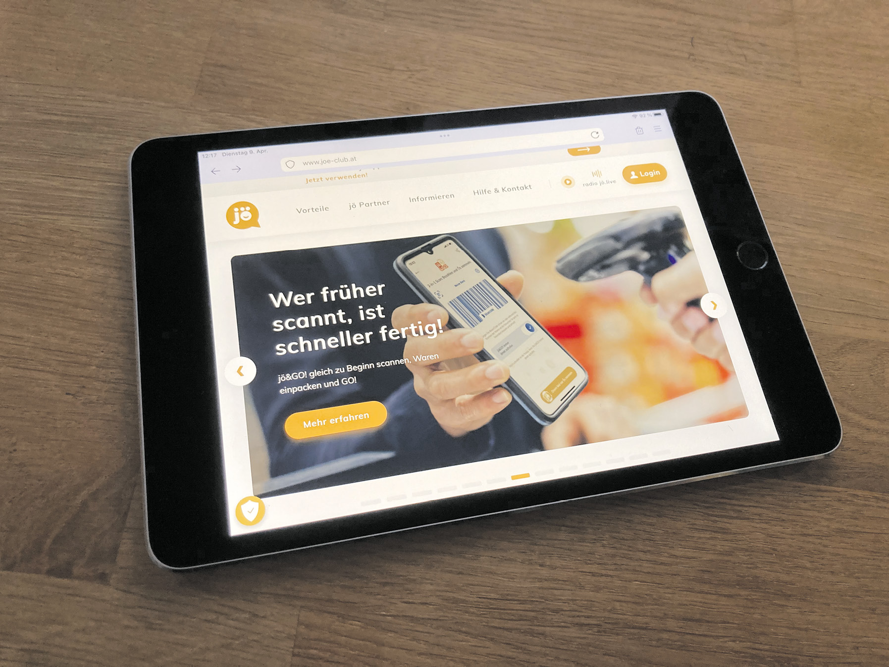 jö macht sich frisch mnews