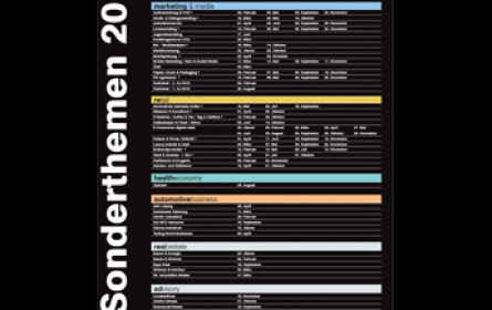 In eigener Sache: Sonderthemen 2016