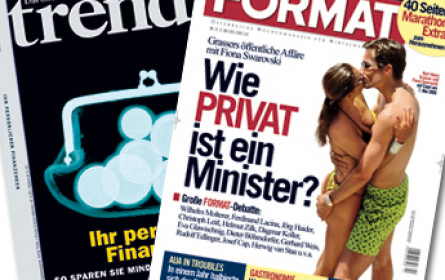 News-Gruppe fusioniert Wirtschaftsmagazine "trend" und "Format"
