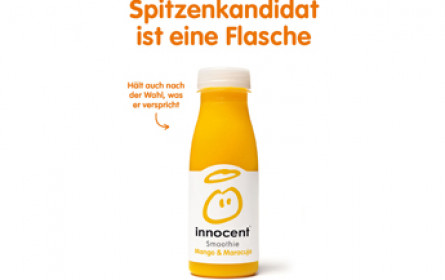Innocent schickt vier Flaschen in den Wahlkampf 