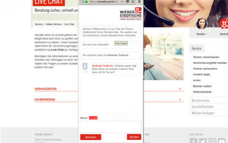 Wiener Städtische erweitert digitales Angebot um Chatbot-Service