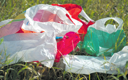 Plastiksackerl: Ab in den Müll
