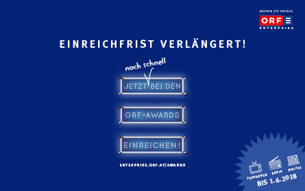 ORF-AWARDS: Letzte Chance für strahlende Gewinner/innen