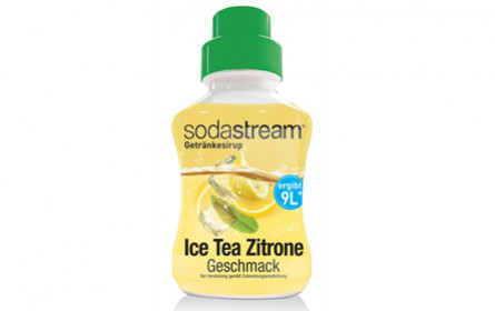 SodaStream Sirup-Neuheit: Ice Tea mit Zitrone