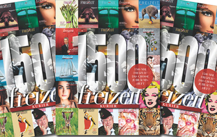 "Kurier freizeit" feiert die 1.500ste Ausgabe