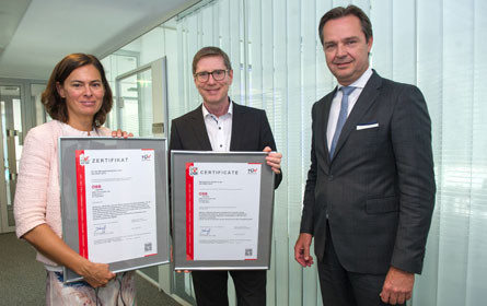 TÜV Austria vergibt erste ISO 55001-Zertifizierung