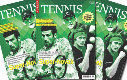 Jahrbuch "Kurier Tennis" kommt