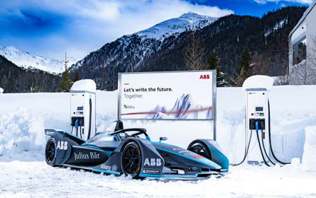 Elektro-Limousinen und Gen2 in Davos
