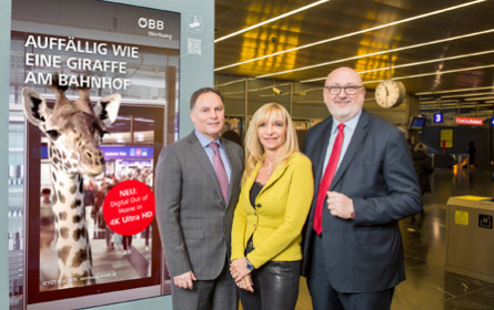 ÖBB Werbung launcht österreichweites digitales Out of Home Netzwerk