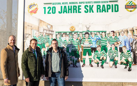 Rapid Wien: Neue OOH-Kampagne zum Vereinsjubiläum