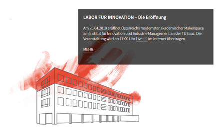 Labor für Innovation: Hightech-Werkstatt eröffnet an TU Graz