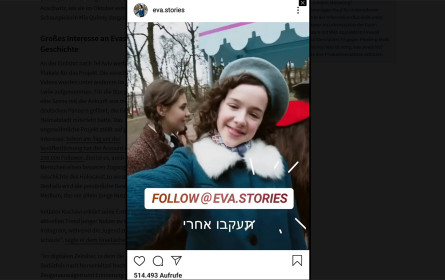 Neue Form des Holocaust-Gedenkens: "Evas Story" auf Instagram