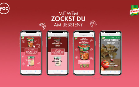 Mindshares Kampagne “Knorr Snacking”