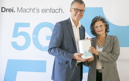 Drei stattet erste Stadt Österreichs vollständig mit 5G aus
