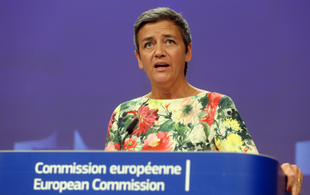 EU-Kommissarin Vestager - notfalls EU-Alleingang bei Digitalsteuer