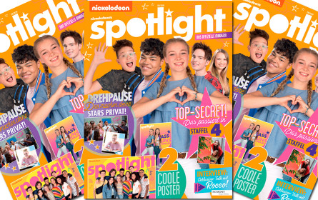 "Spotlight" - Die Erfolgsserie von Nickelodeon erscheint als Magazin