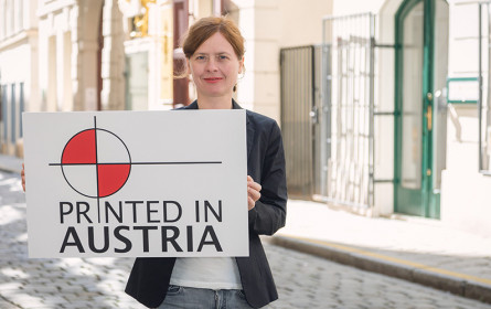 Neues Label „Printed in Austria“ steht für 100 % Druck in Österreich