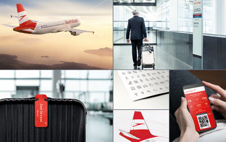Neuer Austrian Airlines-Markenauftritt mit Red Dot Award ausgezeichnet